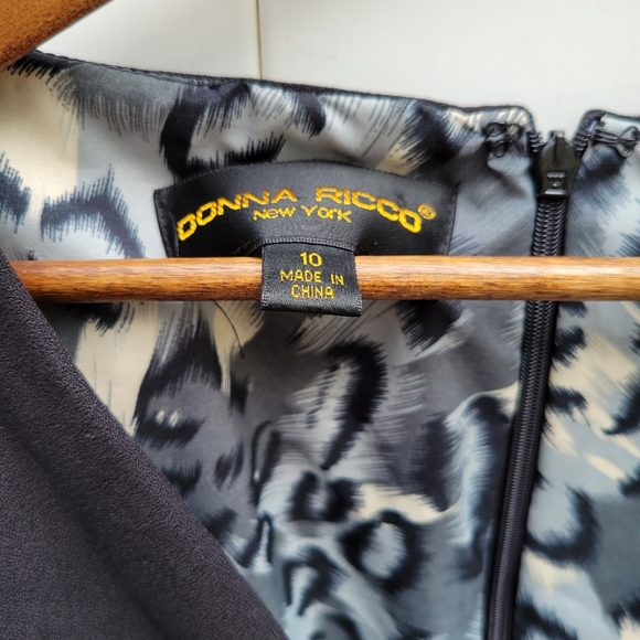 Black cocktail dress - Picture 4 of 4